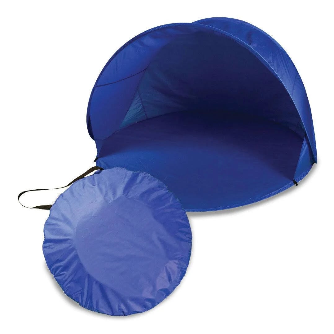 Natico Pop-Up Beach Tent with UV Coating - Perfect for Beach Trips and Outdoor Activities | Image
