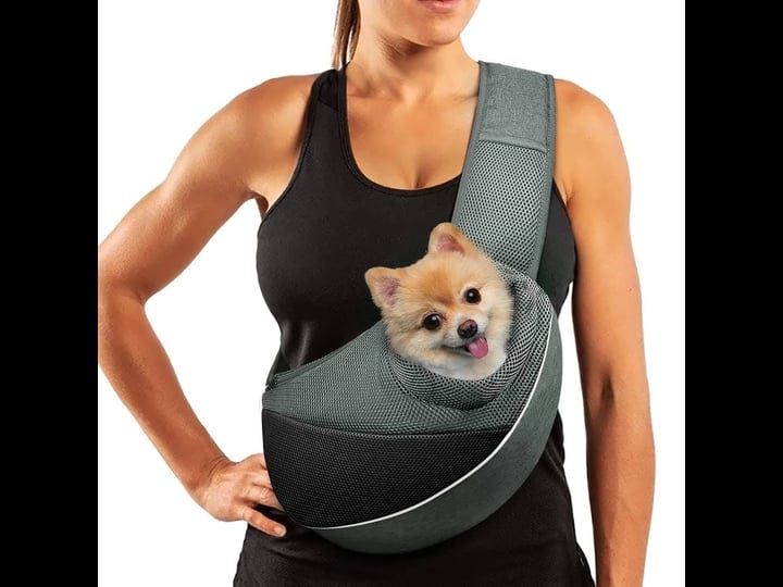 aofook-dog-sling-carrier-adjustable-puppy-sling-carrier-pet-carrier-purse-dog-backpack-carrier-dog-c-1