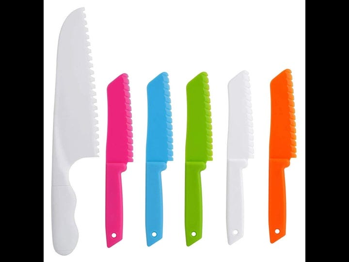 onupgo-6-pieces-plastic-knife-set-for-kids-childrens-cooking-kitchen-knife-set-the-perfect-kids-chef-1