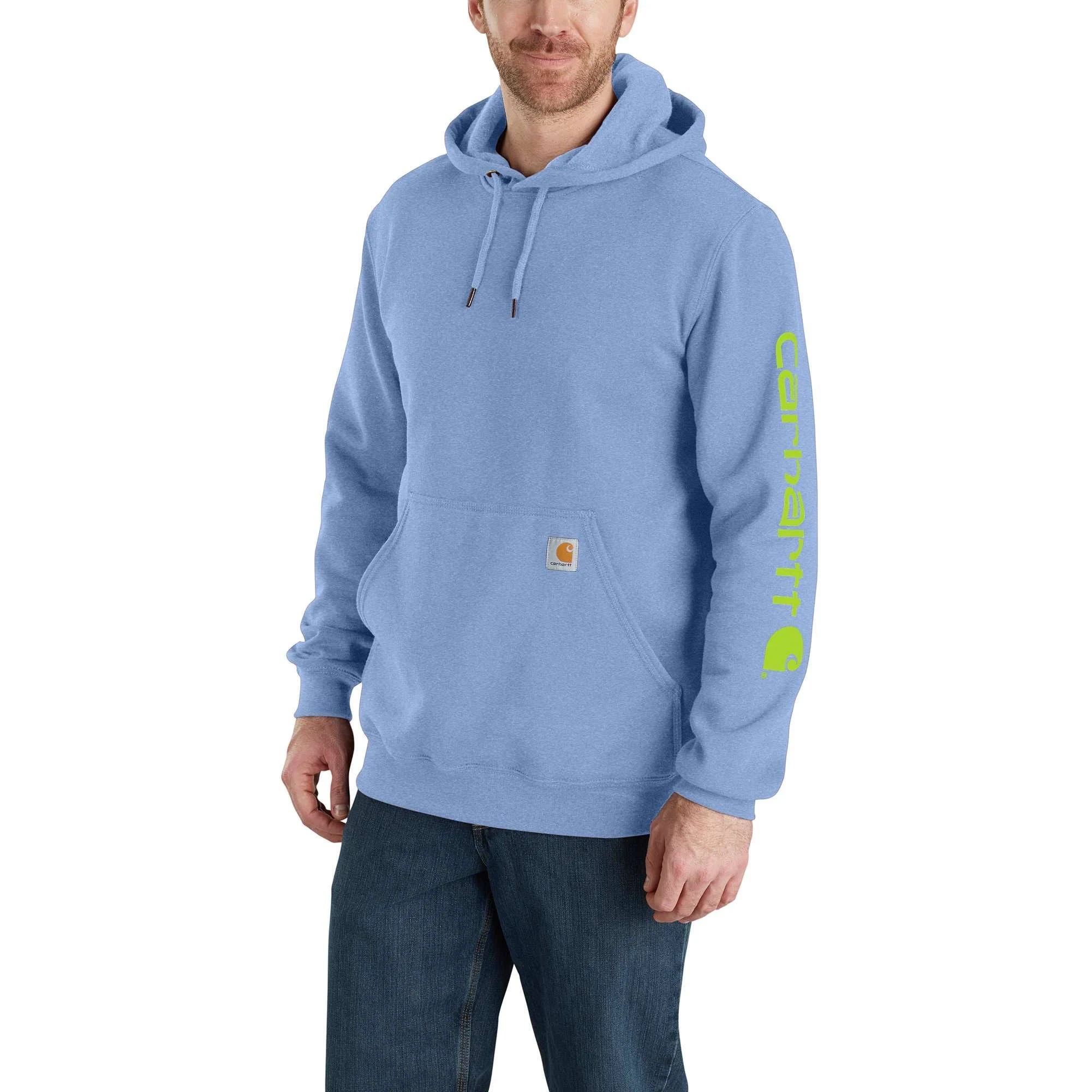 Comfortable Carhartt Logo Sweatshirt with Hood | Image