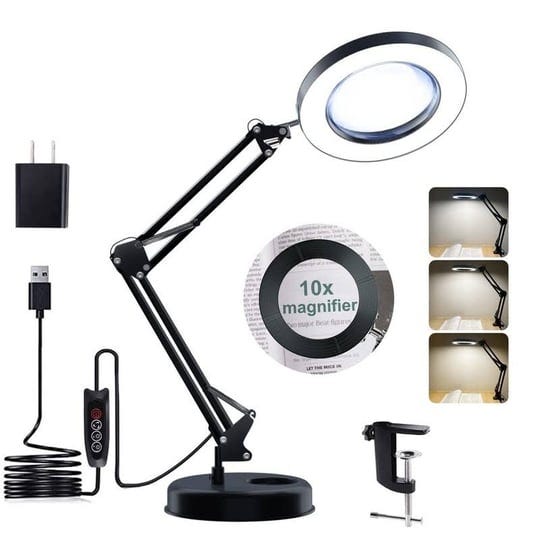 ztree-magnifying-glass-with-light-and-stand-10x-magnifying-lamp-2-in-1-led-lighted-desk-magnifier-wi-1