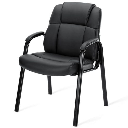 sweetcrispy-waiting-room-chairs-no-wheels-big-and-tall-pu-leather-executive-stationary-chair-with-pa-1
