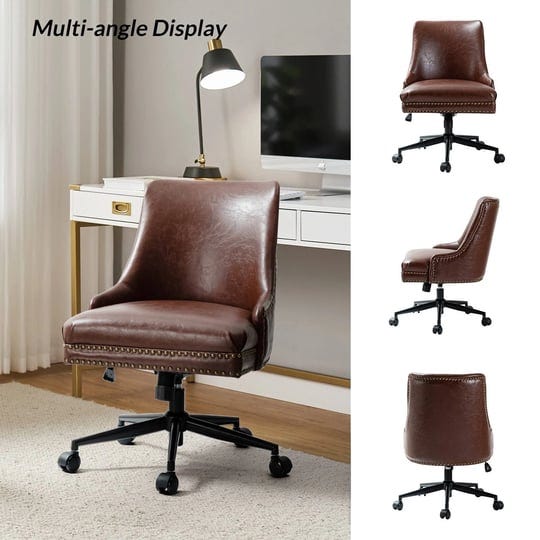 sonia-modern-height-adjustable-task-chair-faux-leather-with-black-base-by-hulala-home-brown-1