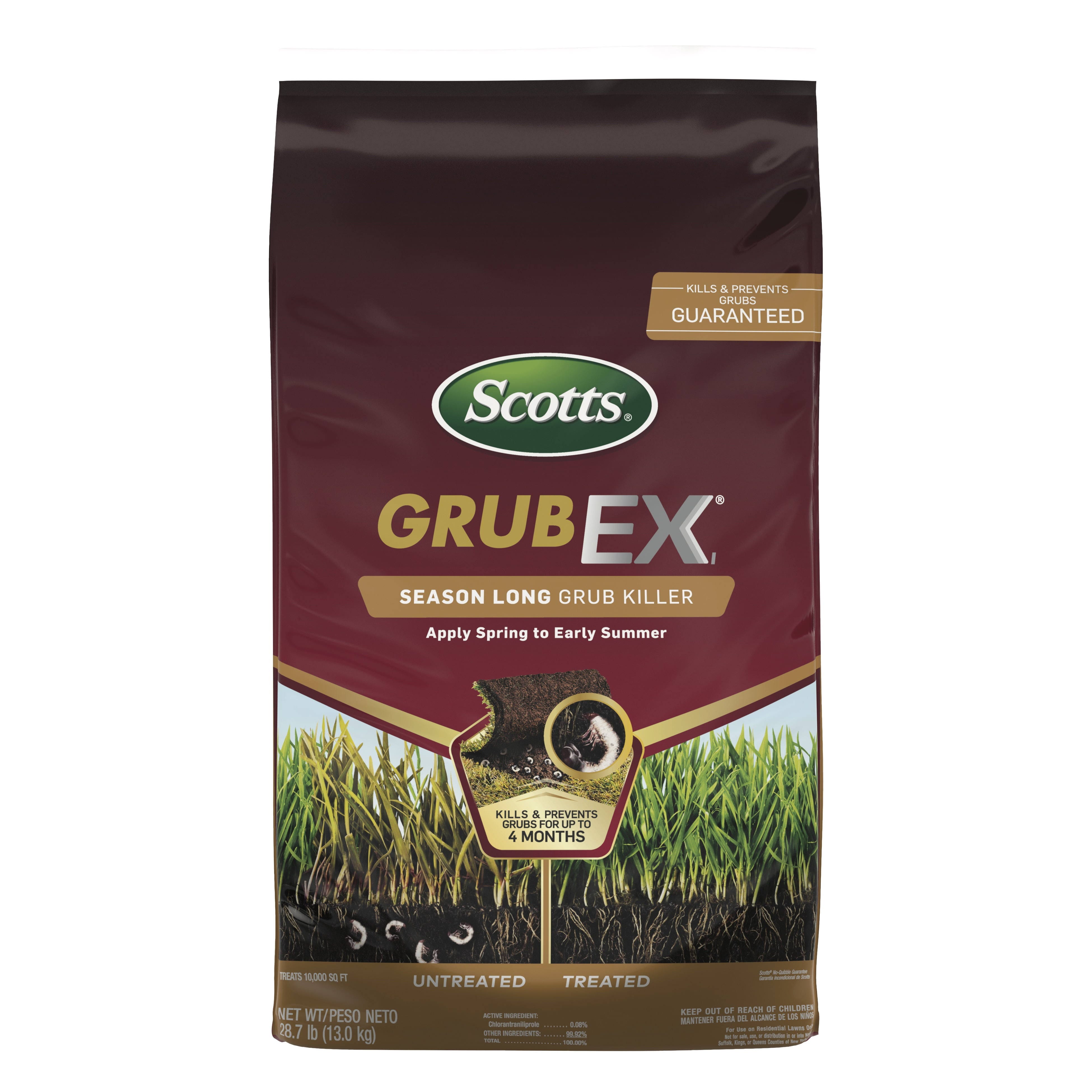 Scotts 28.7-lb GrubEx Grub Killer: One Application, Four Month Protection | Image