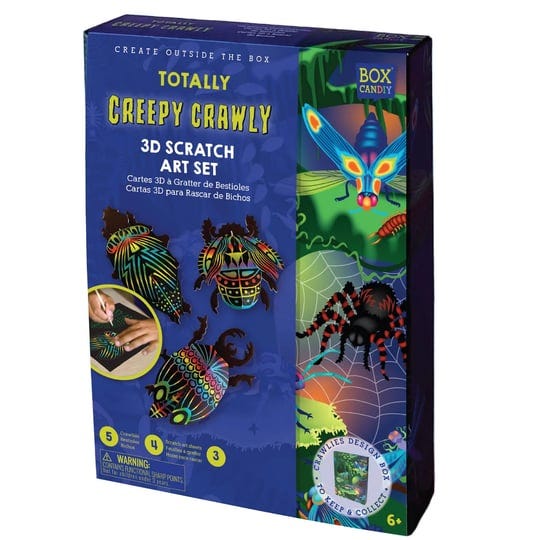 box-candiy-totally-creepy-crawly-3d-scratch-art-set-1