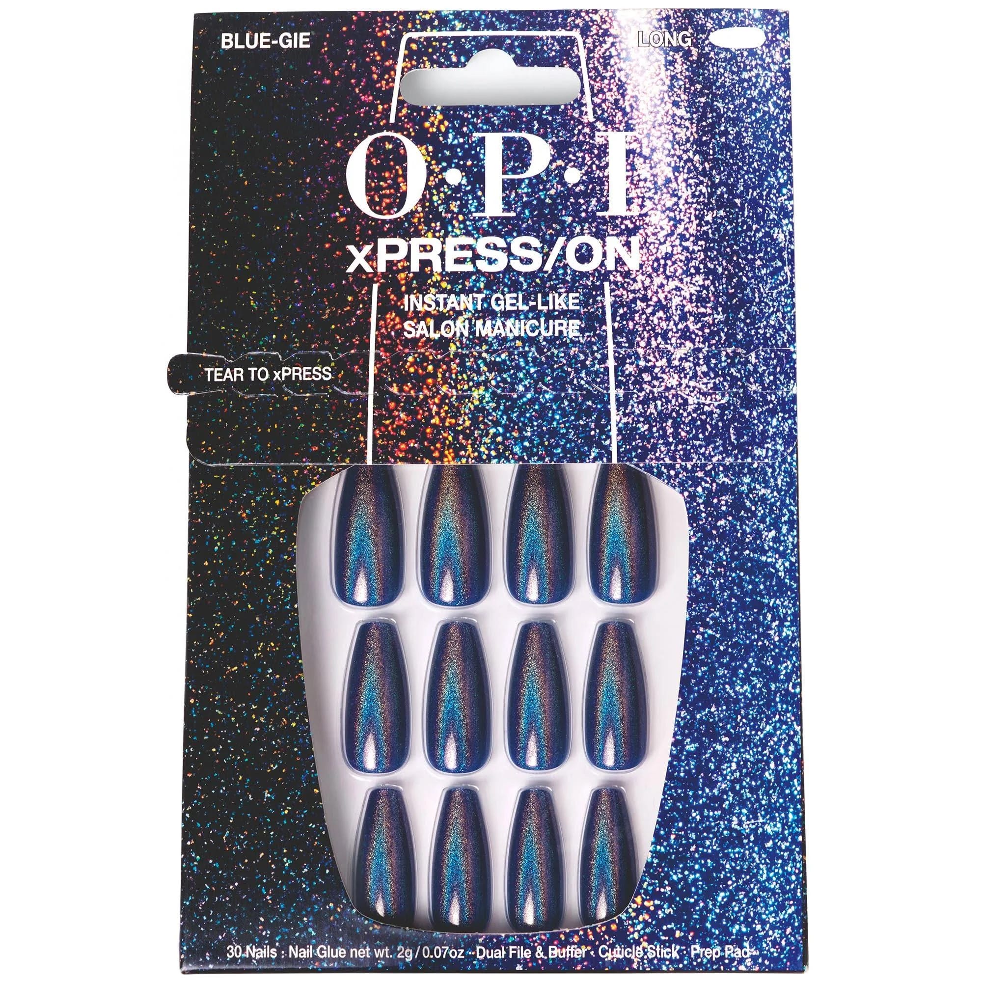 OPI Blue-Gie Special Effect Press-On Toenails | Image