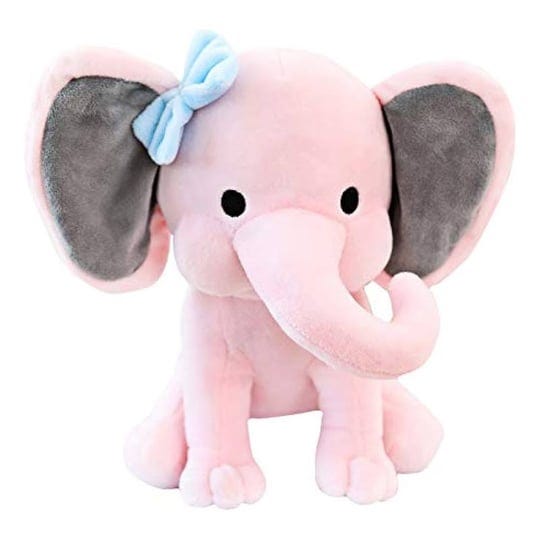 boqopod-stuffed-elephant-animal-plush-toys-9-inch-pink-1