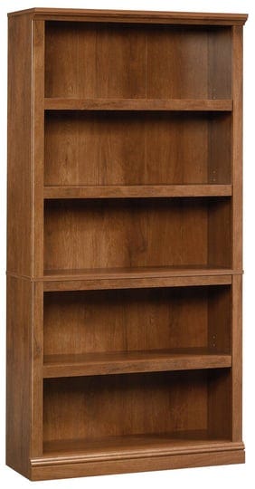 sauder-oiled-oak-finish-5-shelf-bookcase-1