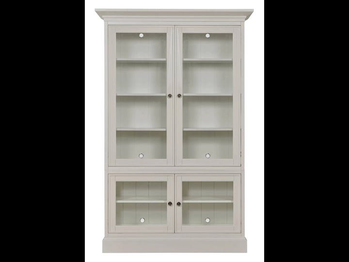 hammary-structures-white-double-display-cabinet-1