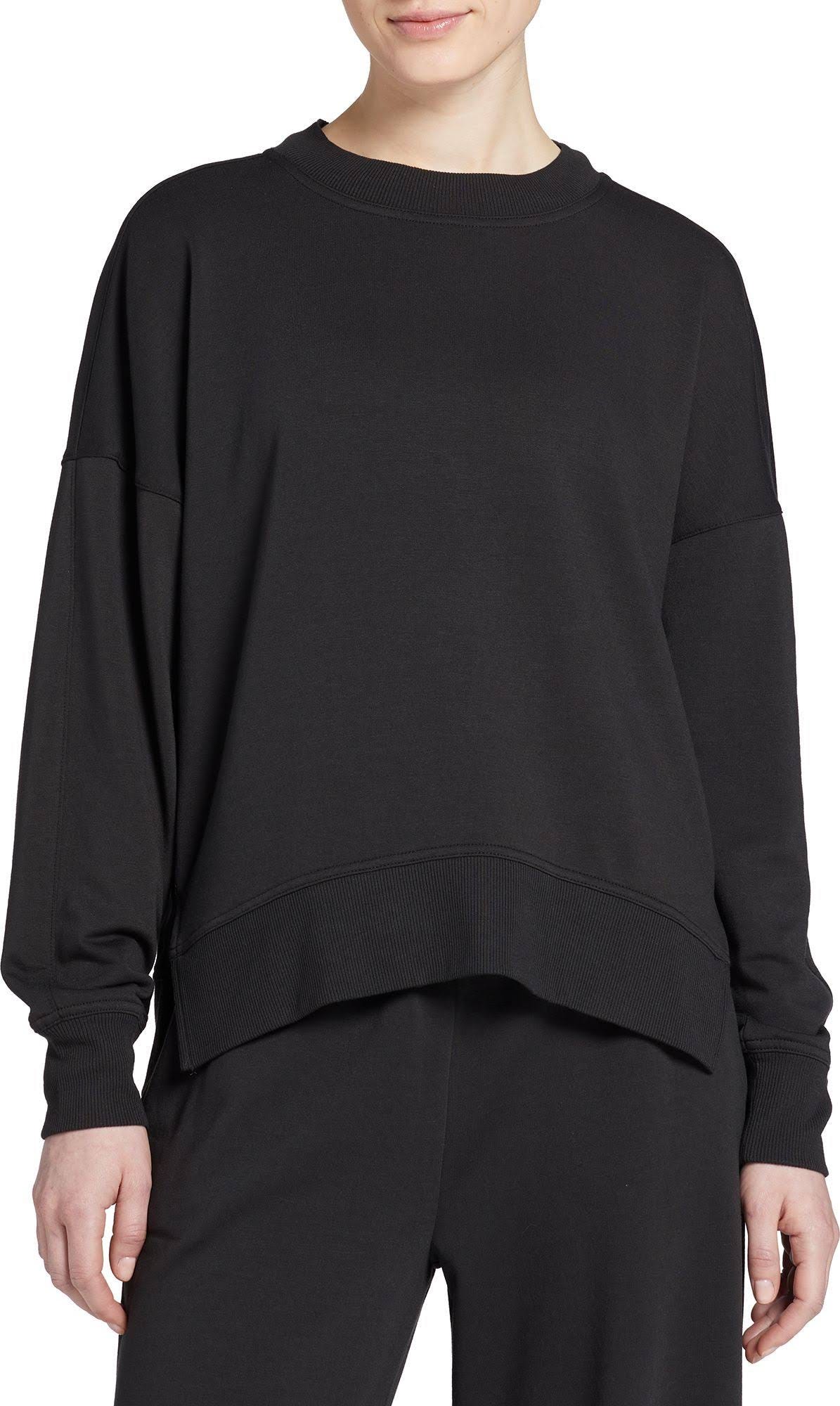 Soft Wide Crewneck XL Black Sweater | Image