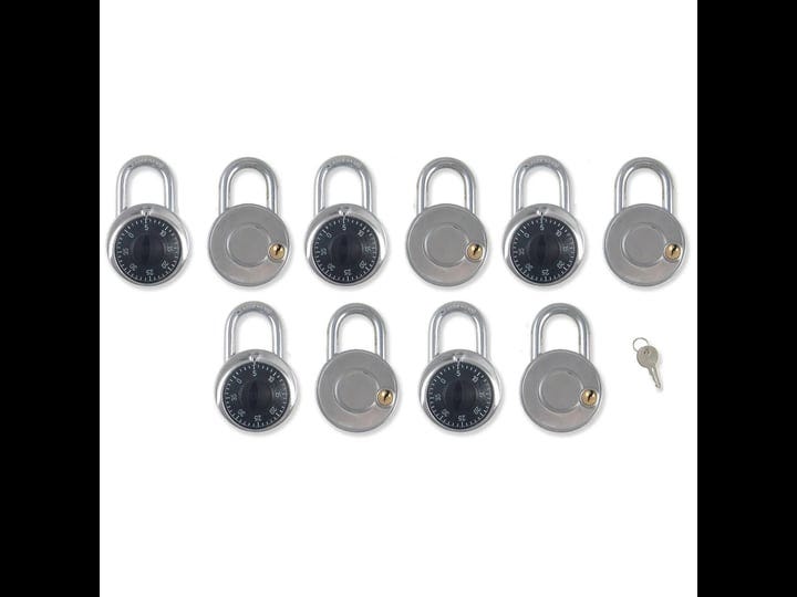 madol-10-combination-locks-with-single-override-key-ideal-for-lockers-10-candados-de-combinacion-1