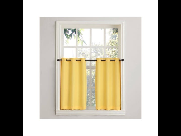 no-918-montego-casual-textured-grommet-kitchen-tier-curtain-set-yellow-2-count-1