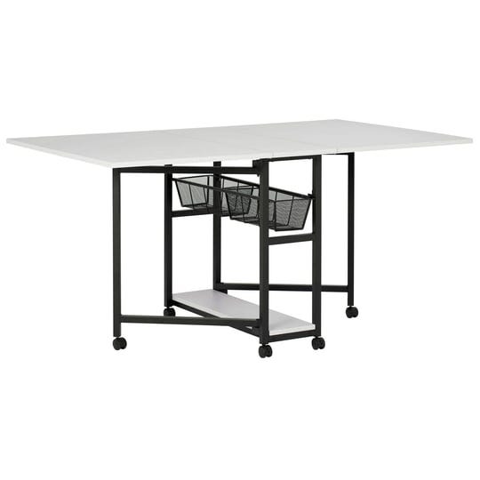 studio-designs-13377-charcoal-white-sew-ready-mobile-fabric-cutting-table-with-storage-1