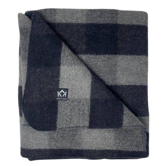 arcturus-backwoods-wool-blanket-gray-buffalo-plaid-4-5-lbs-1