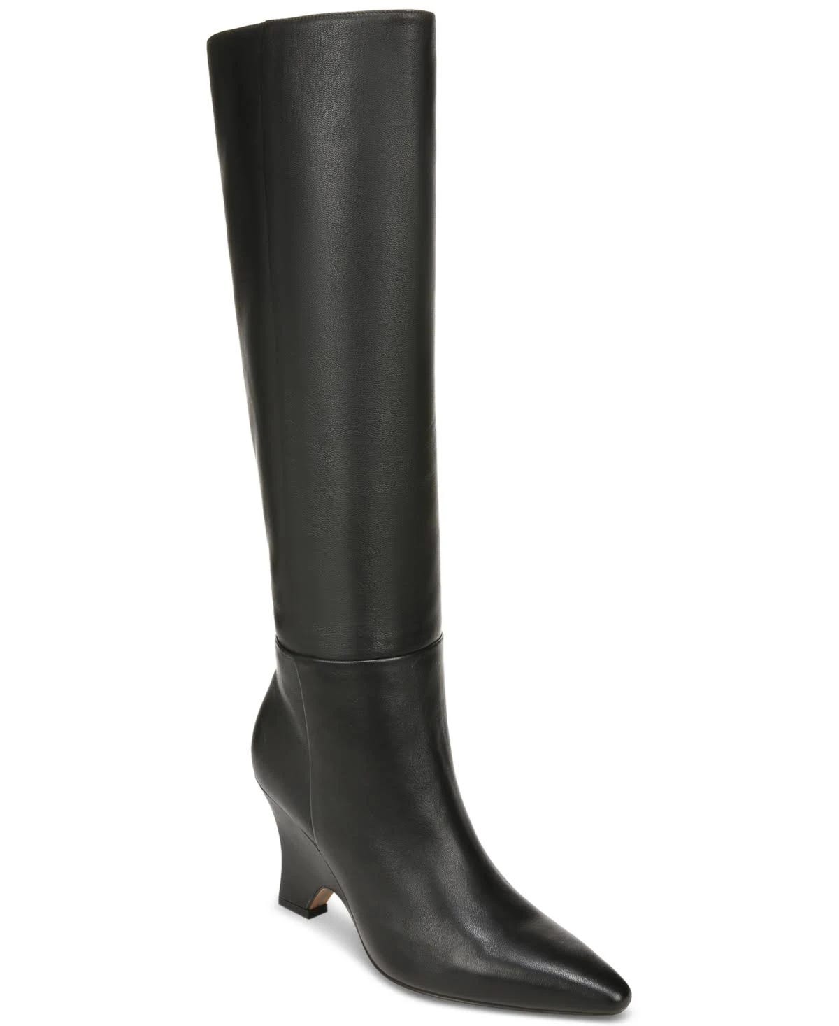 Black Knee-High Boots with Elegant Design | Image