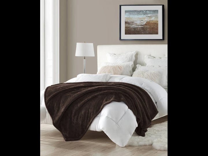 swift-home-oversized-plush-faux-fur-throw-chocolate-60-x-71