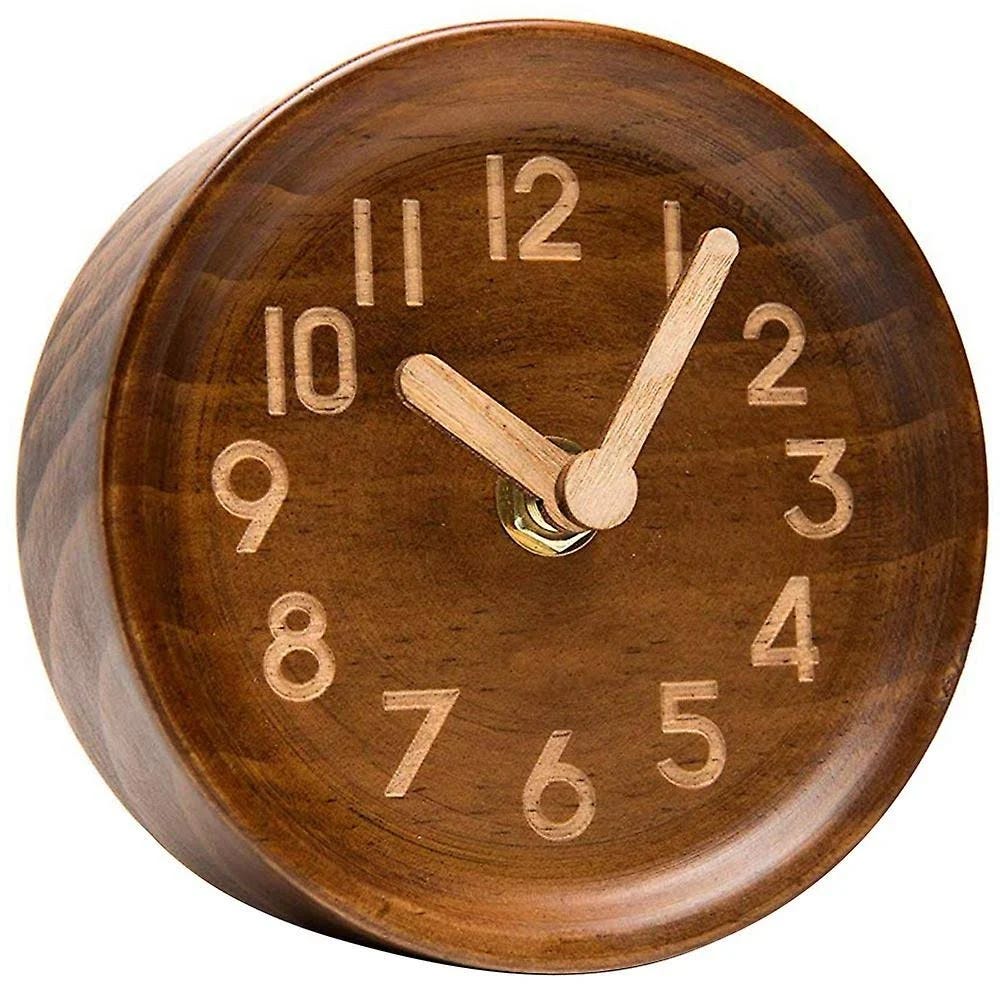 Precision Pine Wood Clock for Office or Home Decor | Image