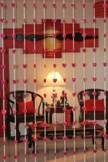 asian-home-beautiful-acrylic-beaded-curtain-red-heart-1