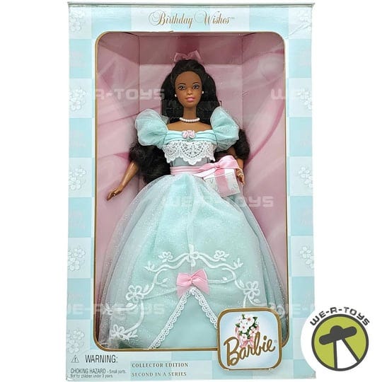 birthday-wishes-black-barbie-doll-african-american-collector-edition-1