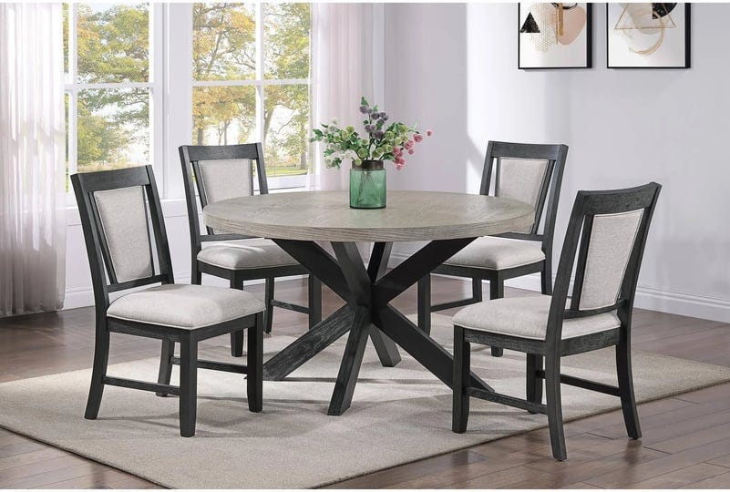 round-table-stephen-two-tone-dining-with-chair-set-for-4-grey-mdf-30h-at-living-spaces-1