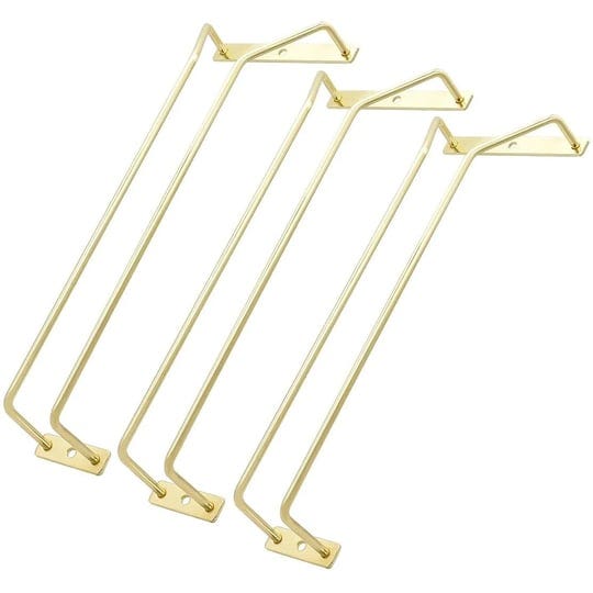 zoohot-12-inch-gold-wine-glass-rack-under-cabinet-wine-glass-holder-stainless-steel-stemware-rack-ha-1