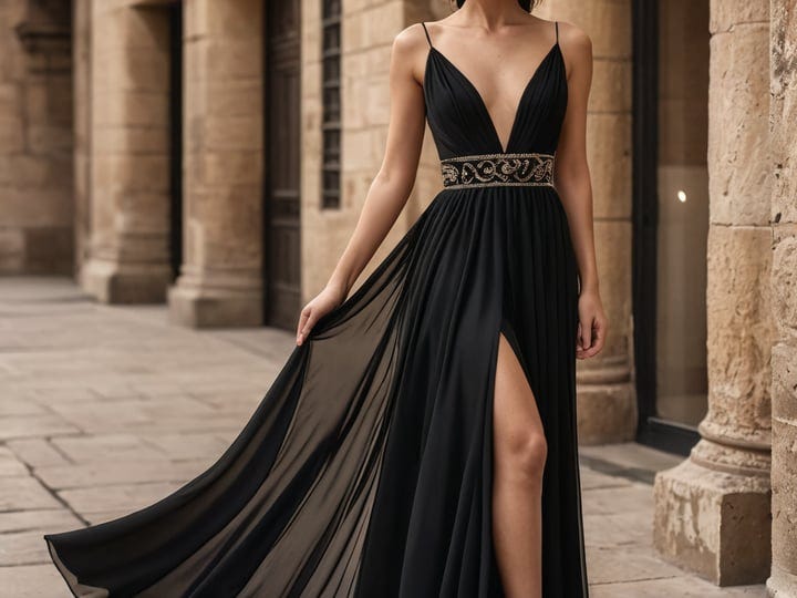 Long-Black-Cocktail-Dress-4