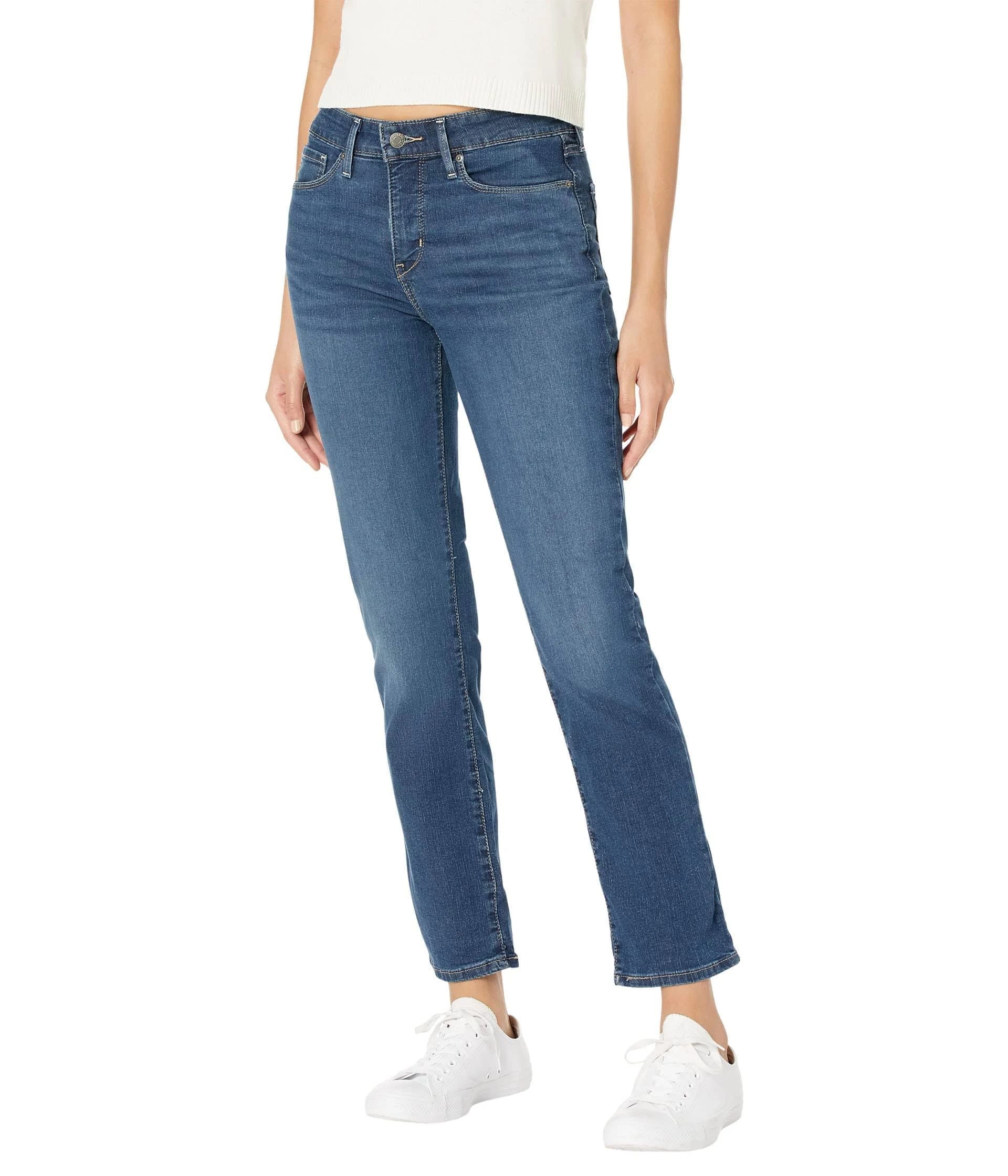 Signature by Levi Strauss & Co. Gold Label Shaping Straight Jeans | Image