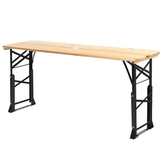 66-5-outdoor-wood-folding-picnic-table-with-adjustable-heights-1