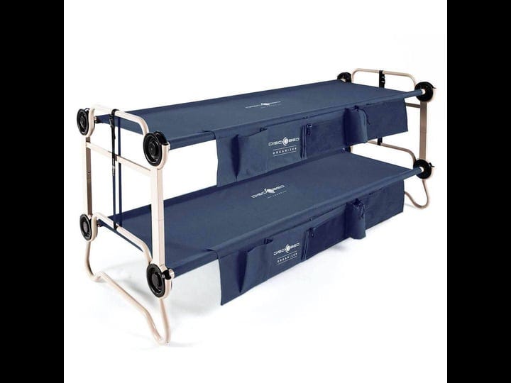 disc-o-bed-large-cam-o-bunk-bunked-double-cot-w-organizers-navy-1