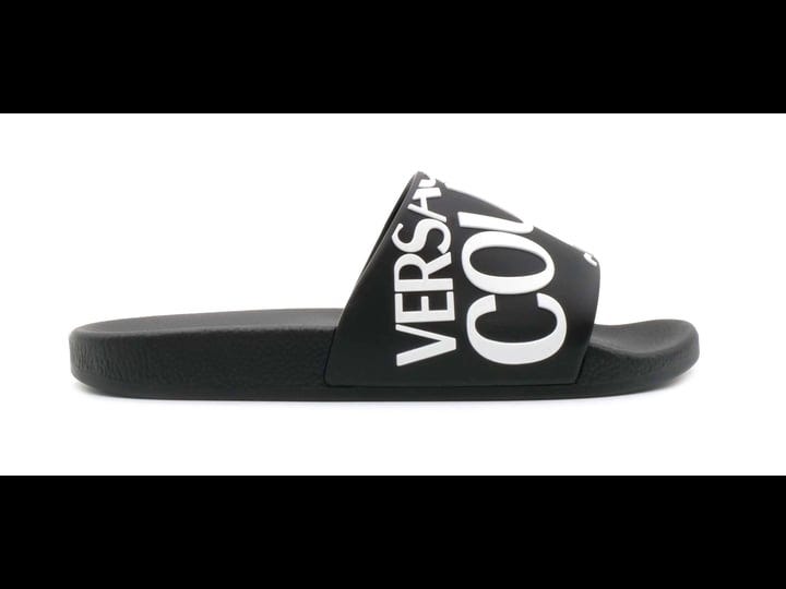 versace-jeans-couture-black-embossed-pool-slides-1