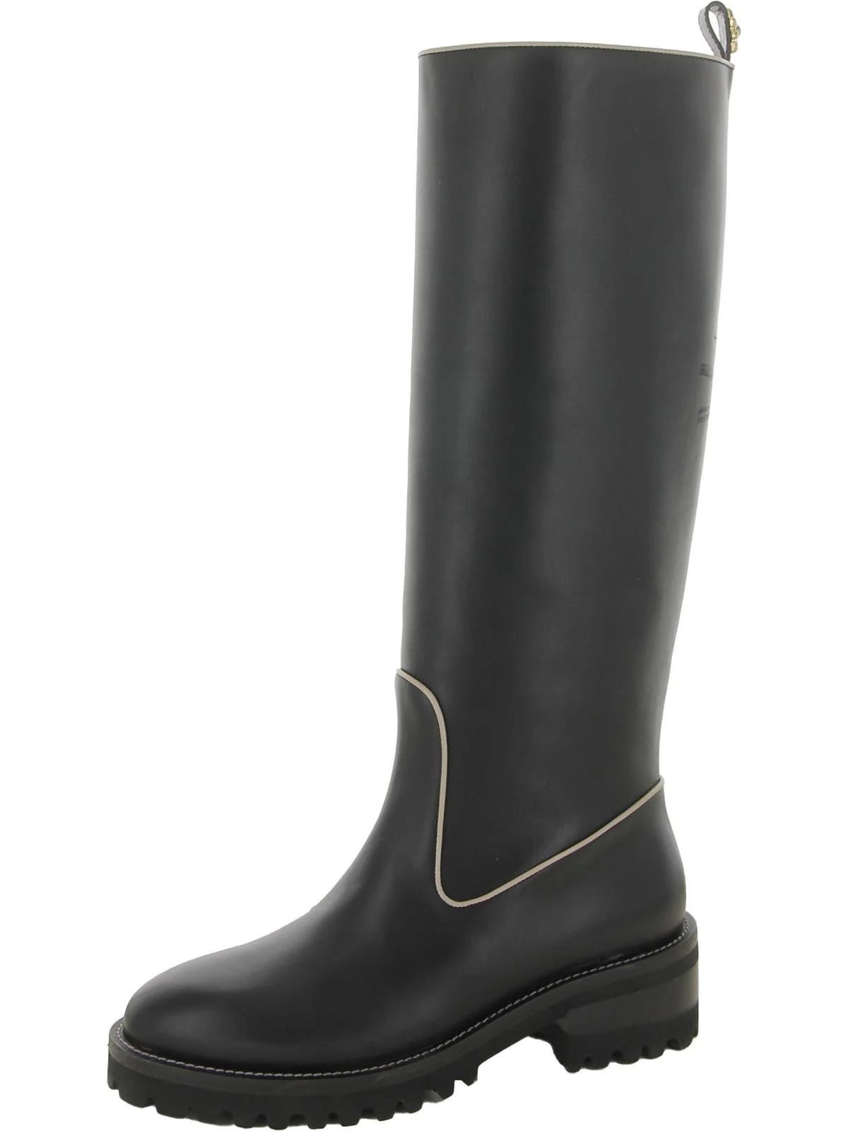 Fabrizio Viti Farrah Black Tall Knee-High Boots for Women | Image