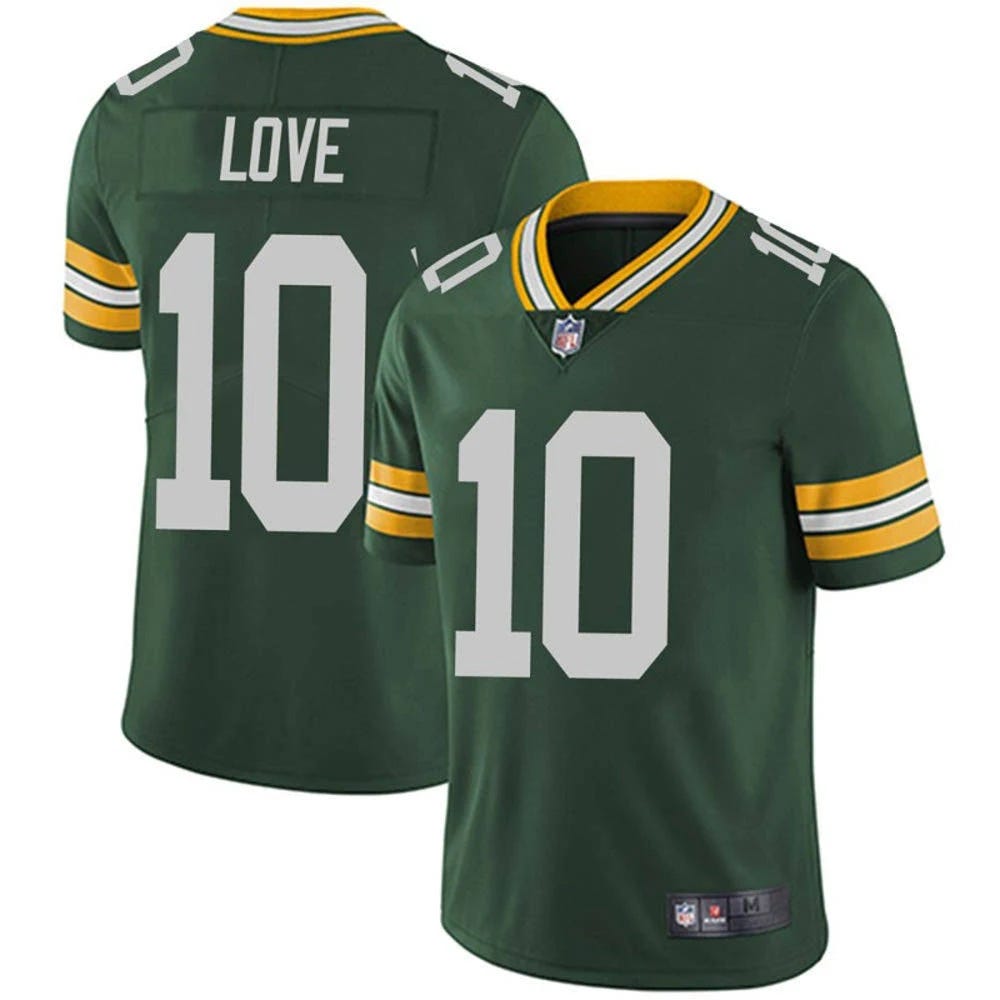 Men's Green Bay Packers Vapor Jersey - Jordan Love Edition | Image