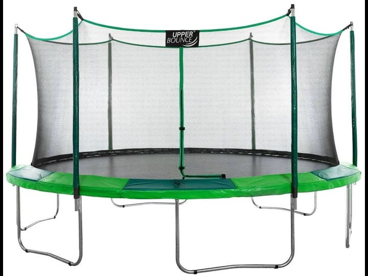 upper-bounce-15-foot-round-trampoline-with-enclosure-set-holiday-gift-1