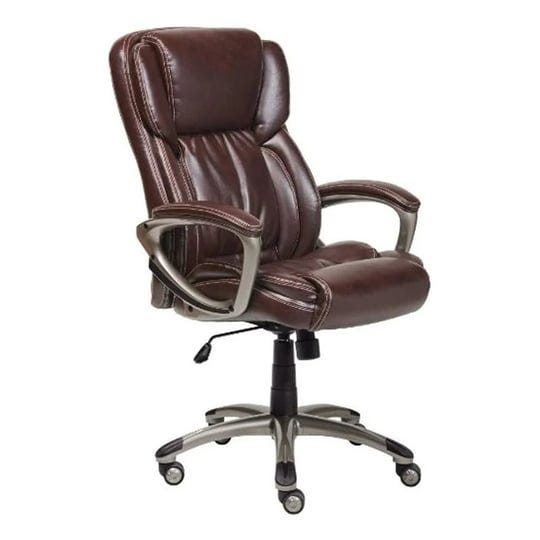 serta-works-executive-office-chair-bonded-leather-brown-1