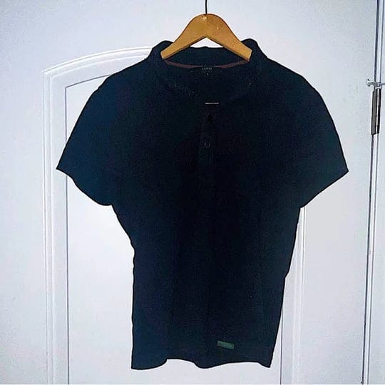 gucci-shirts-authentic-gucci-tom-ford-web-stripe-black-polo-color-black-size-s-augustvintagelas-clos-1