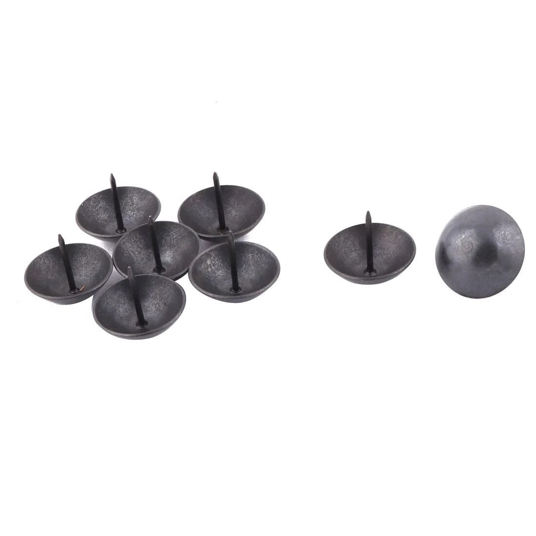 Black Metal Thumb Tacks for Corkboards - 8pc Set | Image