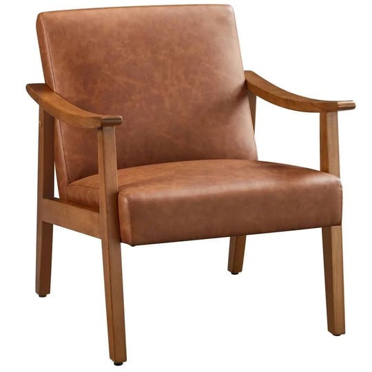 topeakmart-mid-century-faux-leather-armchair-accent-chair-with-solid-wood-legs-light-brown-size-24-5-1