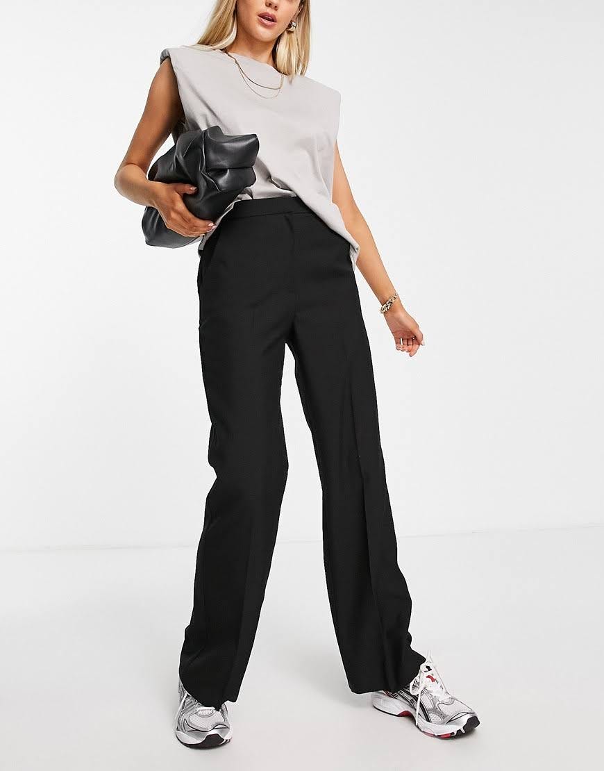 Chic Straight Leg Trouser Pants from ASOS Design | Image