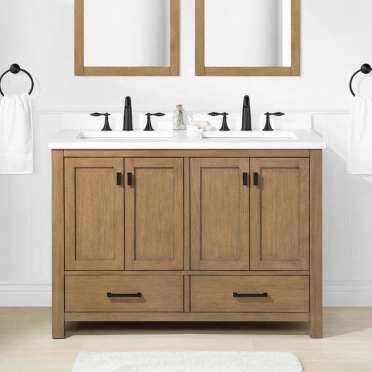 allen-roth-ronald-48-in-almond-toffee-undermount-double-sink-bathroom-vanity-with-white-engineered-s-1