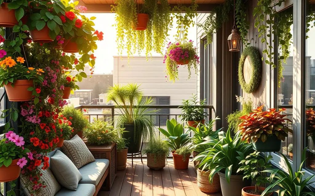 container gardening balcony