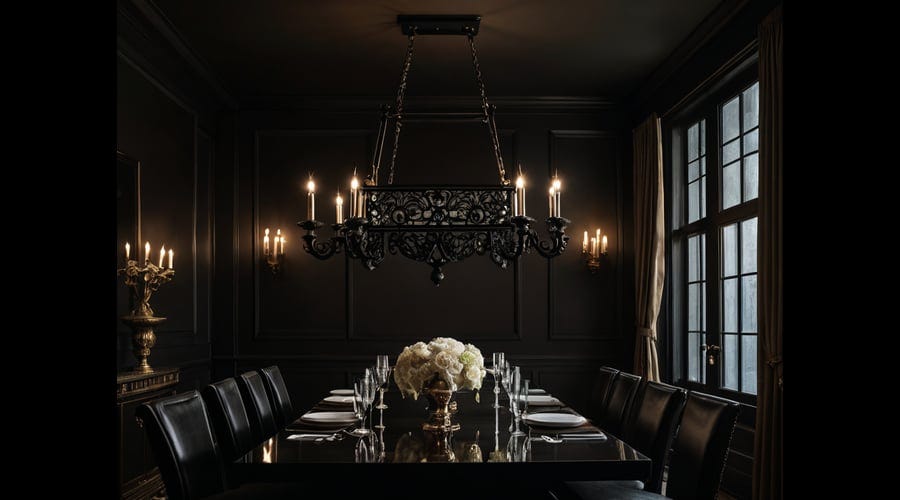 Black-Rectangular-Chandelier-1