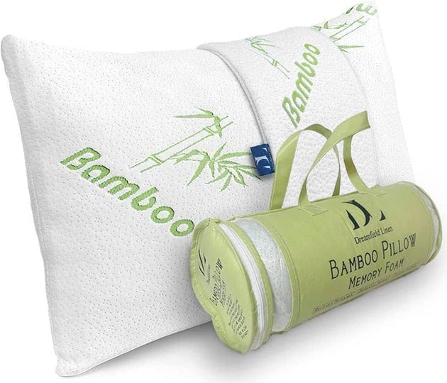 dreamfield-linen-bamboo-pillow-queen-size-shredded-memory-foam-for-sleeping-ultra-soft-cool-breathab-1