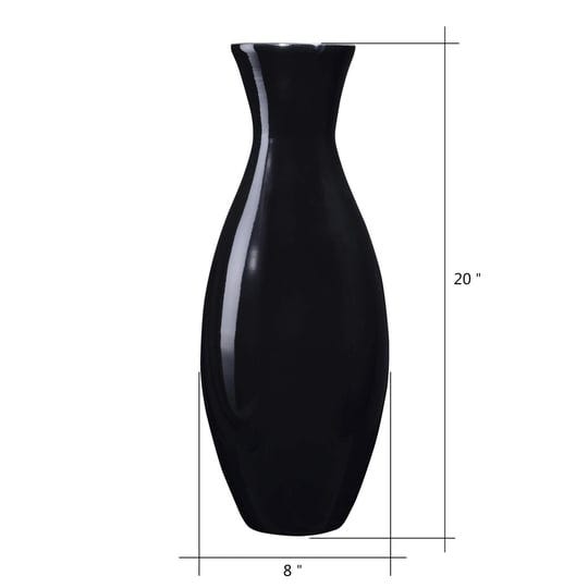 villacera-20-in-black-decorative-handcrafted-classic-bamboo-floor-vase-1