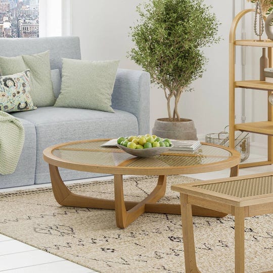 beautiful-rattan-glass-coffee-table-with-solid-wood-frame-by-drew-barrymore-1