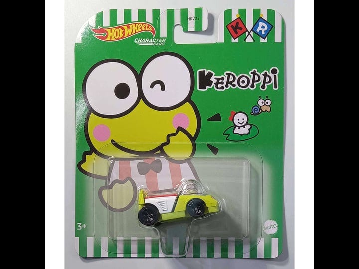 hot-wheels-hello-kitty-keroppi-character-car-1-64-scale-toy-collectible-1