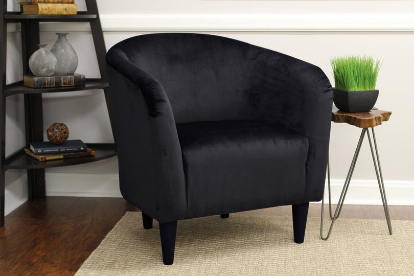 mainstays-microfiber-tub-accent-chair-black-1