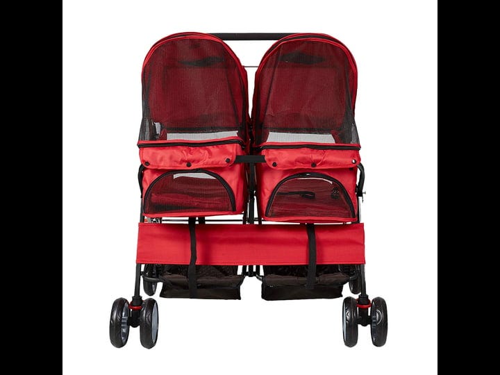 pet-stroller-twin-folding-dog-cat-carrier-travel-cart-multiple-colors-1