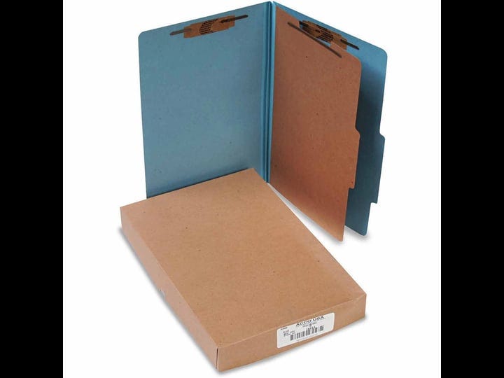 acco-pressboard-25-pt-classification-folders-legal-4-section-sky-blue-10-box-1