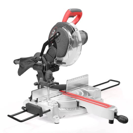 xtremepowerus-10-inch-sliding-miter-saw-red-beam-guide-adjustable-cutting-angle-13-amp-motor-1