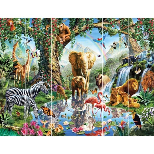 walltastic-jungle-lake-wall-mural-green-1